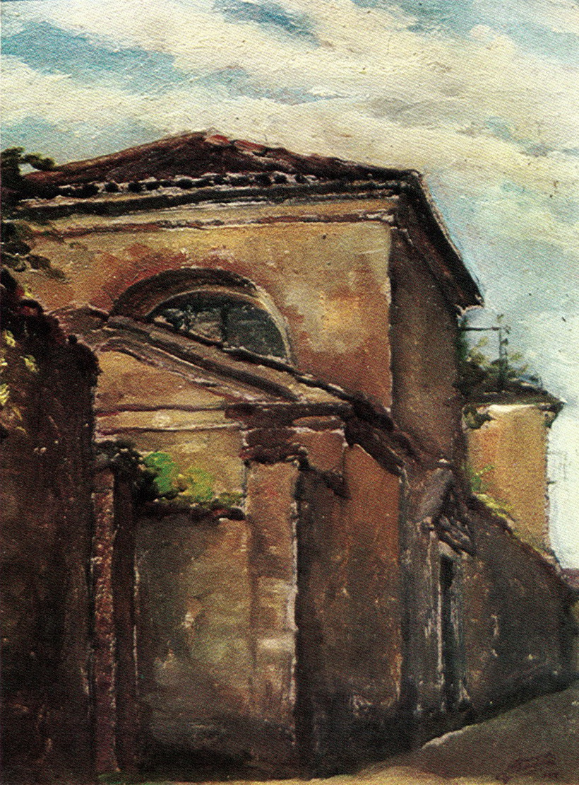 13-Chiesina del Nome di Maria. al Cantone di sotto-Dipinto-Archivio Parrocchiale