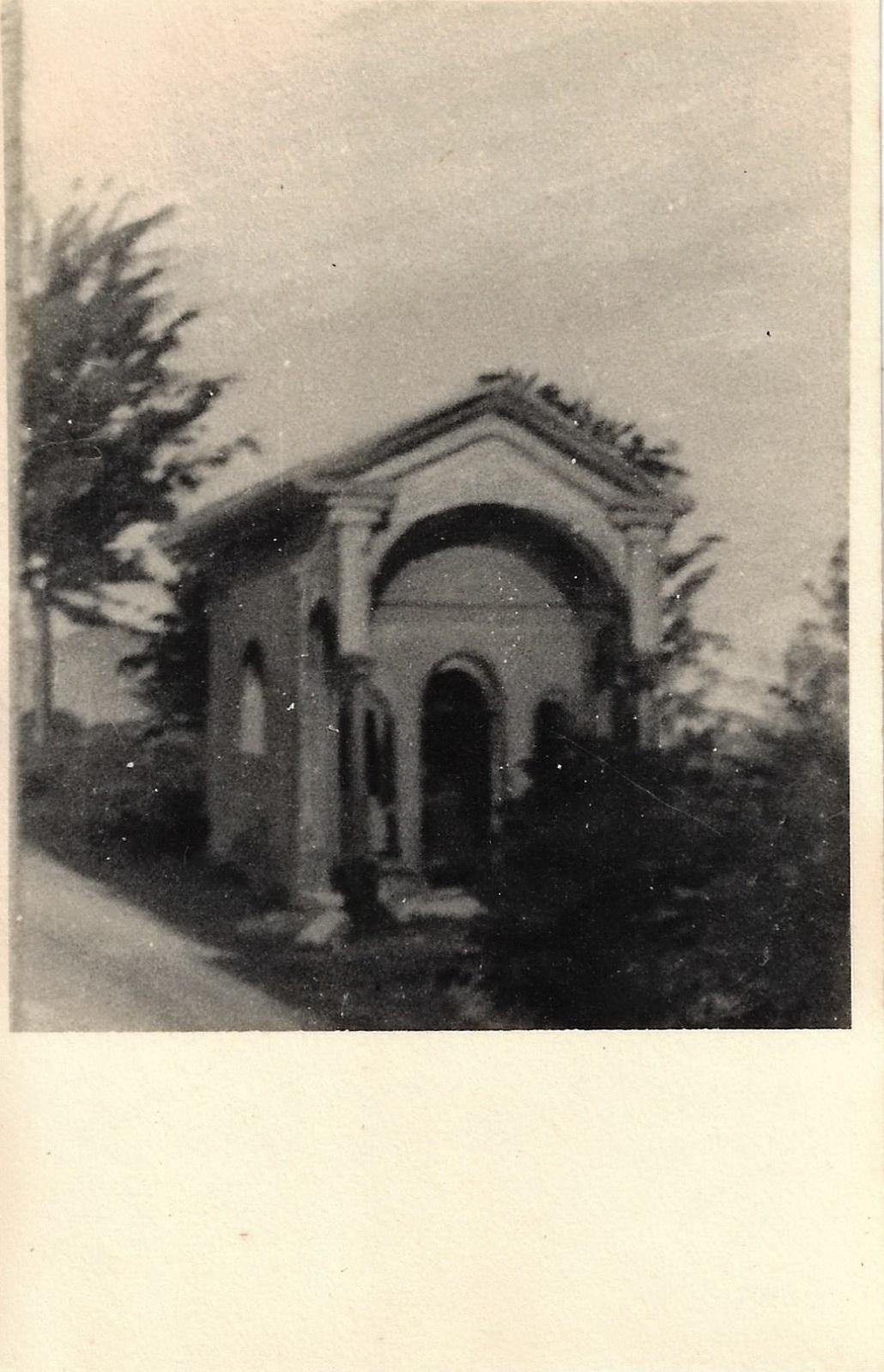 18-Santella della Madonna della Casella-Cartolina-Archivio Parrocchiale