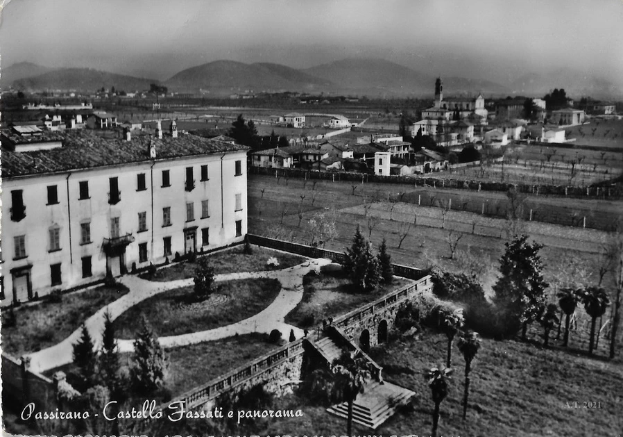 La Villa Fassati - veduta aerea