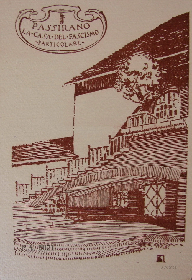 Angolo della casa del fascio