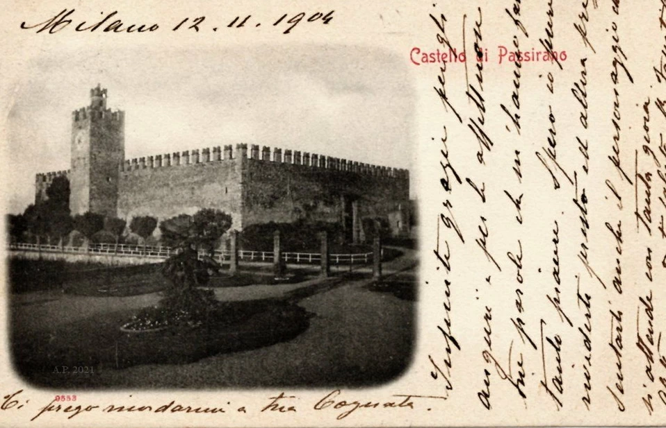 Il Castello e la Villa Fassati - 1904